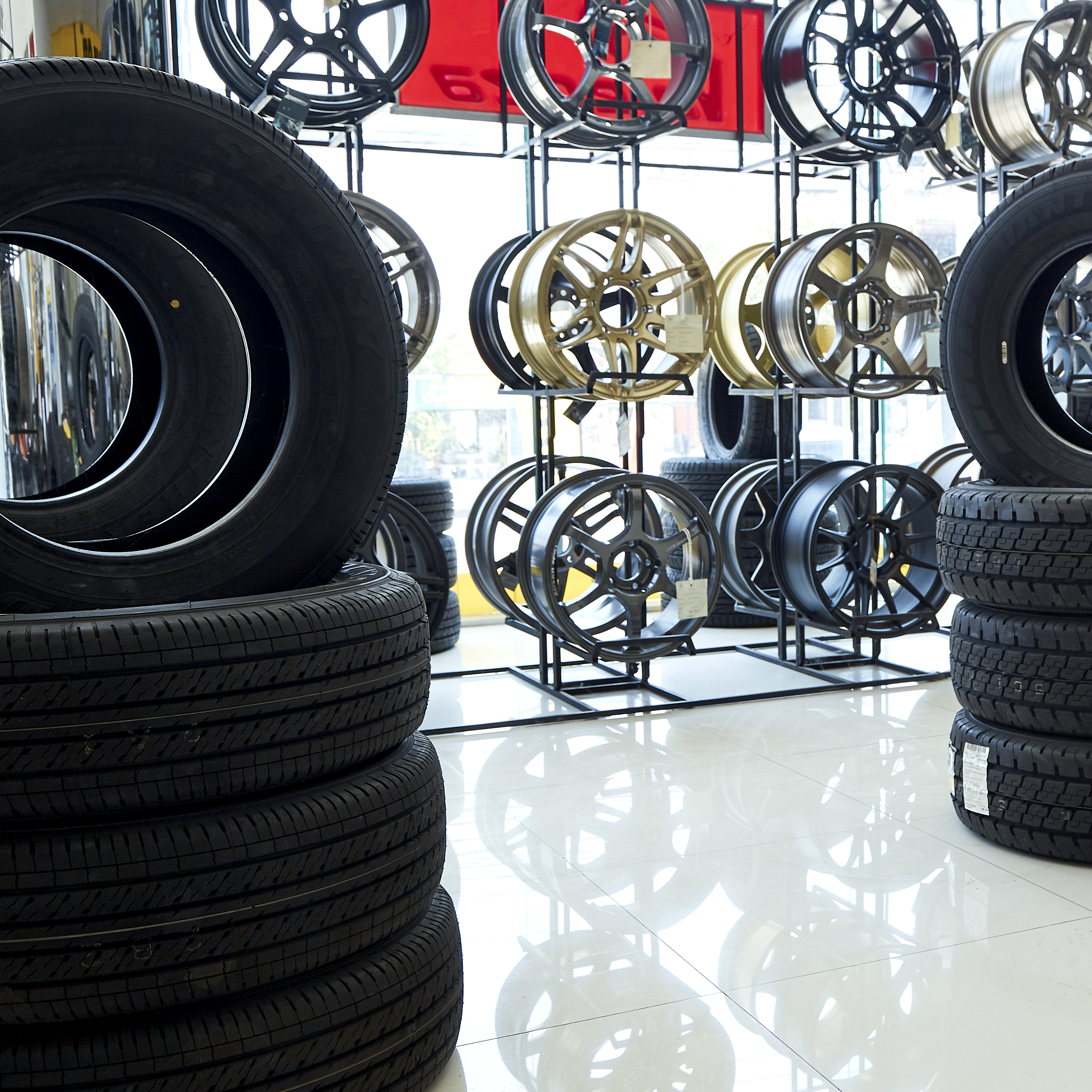 Tires For Sale At A Tire Store